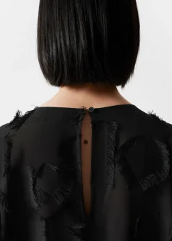 & Other Stories Sets & Suits | Blouses & Shirts | Fringed Mini Tunic Dress Black
