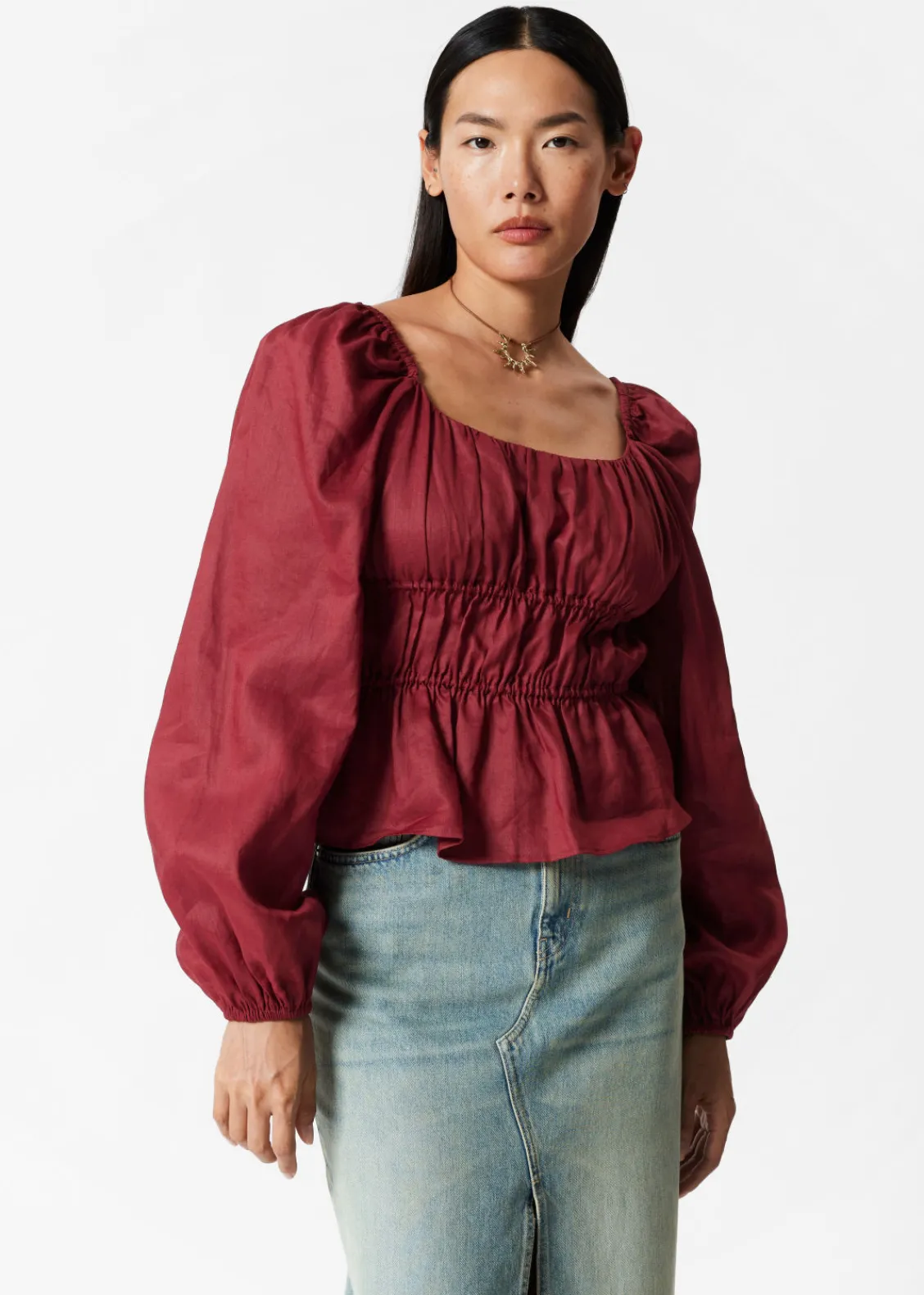 & Other Stories Blouses & Shirts | Gathered Blouse