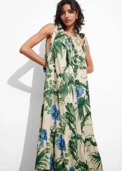 & Other Stories Dresses | Gathered Sleeveless Midi Dress