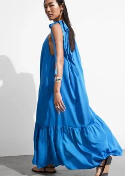 & Other Stories Dresses | Gathered Sleeveless Midi Dress