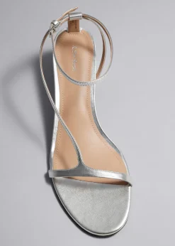& Other Stories Heels | Sandals | Heeled Leather Sandals