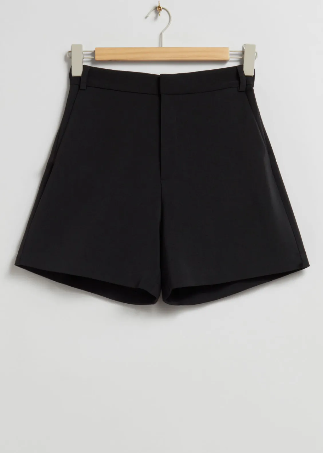 & Other Stories Shorts | Pants | High Waist Shorts Black