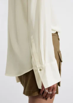 & Other Stories Blouses & Shirts | High-Collar Silk Blouse
