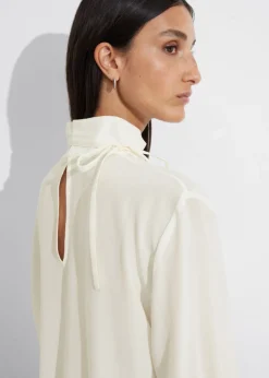 & Other Stories Blouses & Shirts | High-Collar Silk Blouse