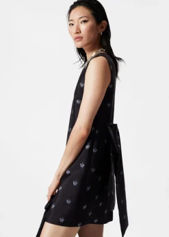 & Other Stories Dresses | Jacquard Mini Dress Black