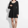 & Other Stories Dresses | Sweaters & Knits | Knitted Peplum Mini Dress Black