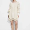 & Other Stories Dresses | Lace-Trimmed Mini Dress