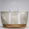 & Other Stories Totes | Swimwear | Large Canvas Tote Beige