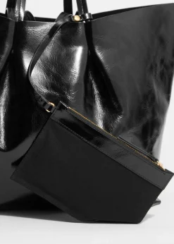 & Other Stories Totes | Large Tote Bag Black