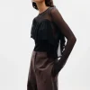 & Other Stories Tops | Sweaters & Knits | Layered Knit Top Black