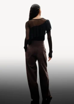 & Other Stories Tops | Sweaters & Knits | Layered Knit Top Black