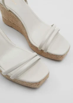 & Other Stories Heels | Sandals | Leather Espadrille Sandals