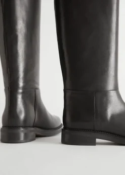& Other Stories Boots | Leather Riding Boots