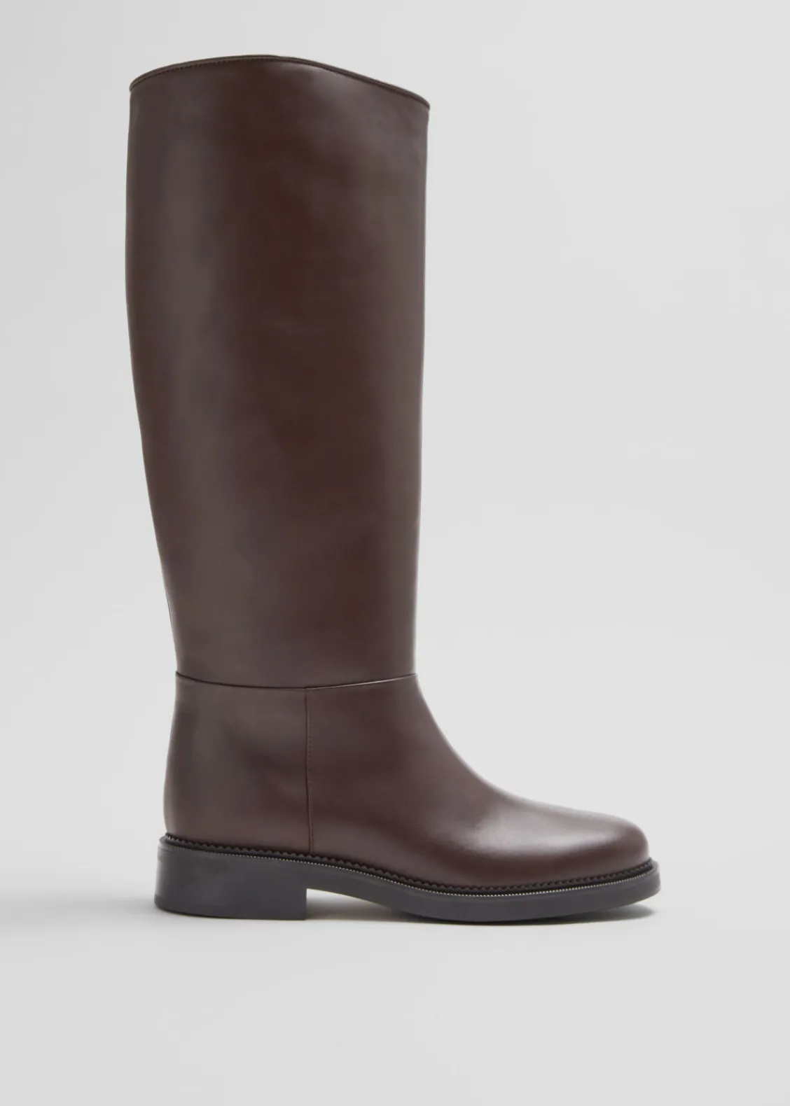 & Other Stories Boots | Leather Riding Boots