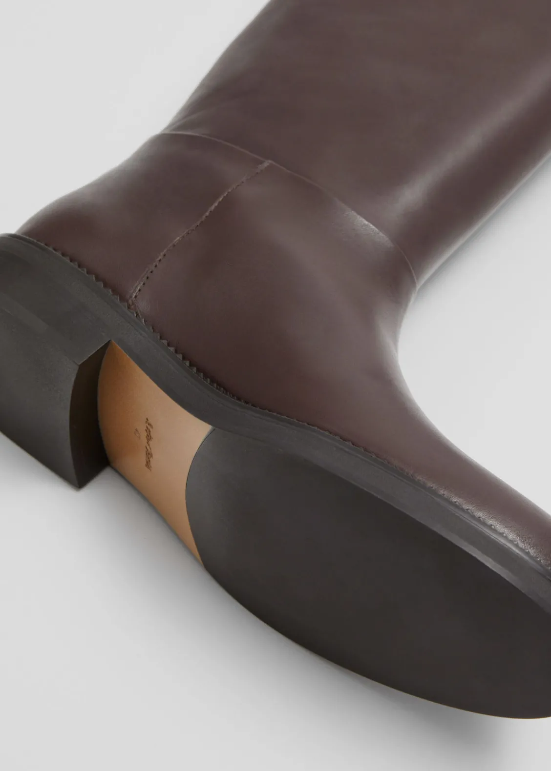 & Other Stories Boots | Leather Riding Boots