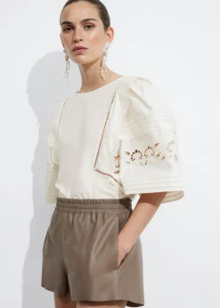 & Other Stories Shorts | Leather Shorts Mole