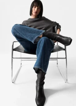 & Other Stories Boots | Leather Sock Boots