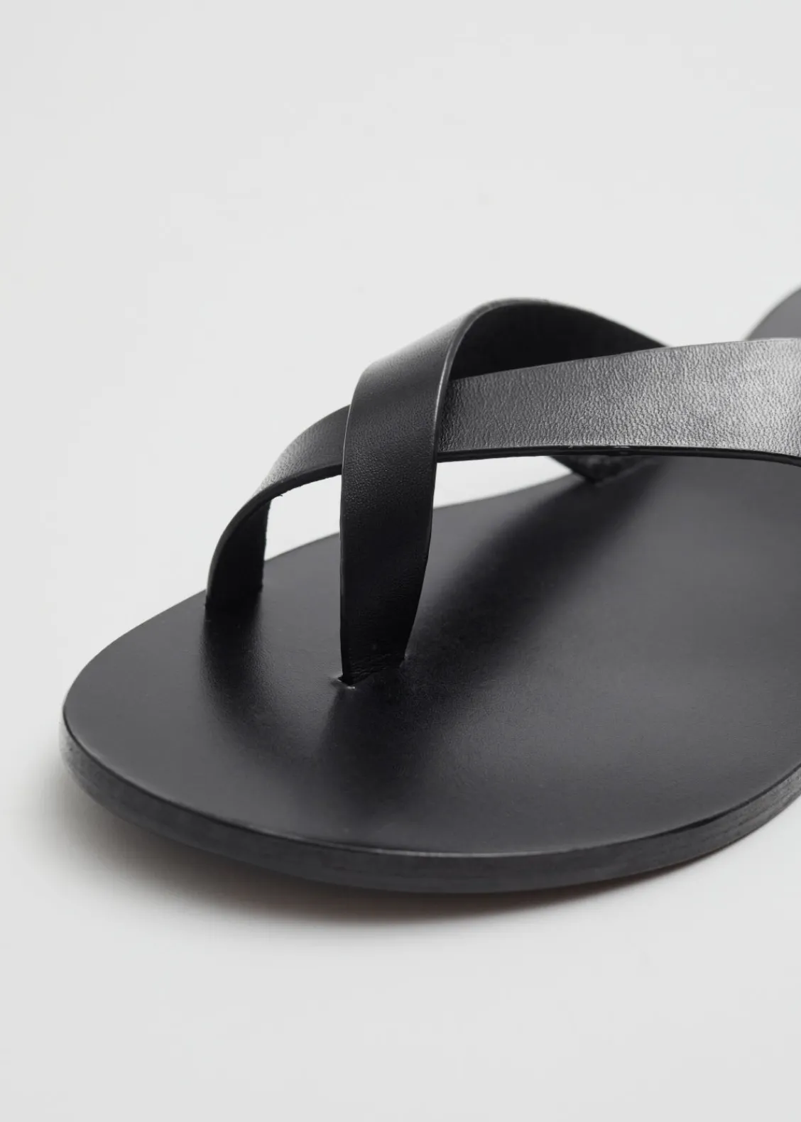 & Other Stories Sandals | Leather Thong Sandal