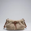 & Other Stories Shoulder Bags | Leather-Trimmed Pile Bag Beige