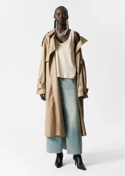 & Other Stories Tops | Linen-Blend Tank Top Beige