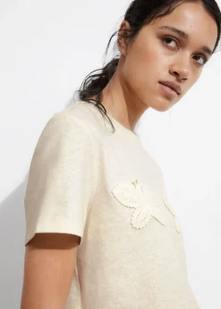 & Other Stories Tops | Linen-Blend T-Shirt