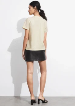 & Other Stories Tops | Linen-Blend T-Shirt