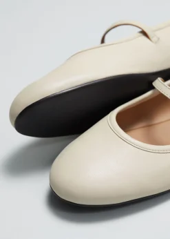 & Other Stories Loafers & Flats | Mary Jane Leather Ballerina Flats