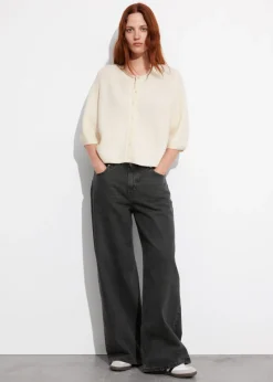 & Other Stories Sweaters & Knits | Merino Rib-Knit Cardigan