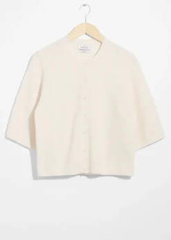 & Other Stories Sweaters & Knits | Merino Rib-Knit Cardigan