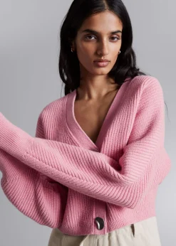 & Other Stories Sweaters & Knits | Metal Button Knit Cardigan