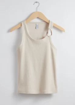 & Other Stories Tops | Metal-Buckle Tank Top