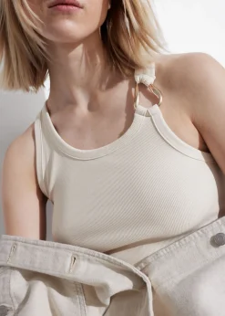 & Other Stories Tops | Metal-Buckle Tank Top