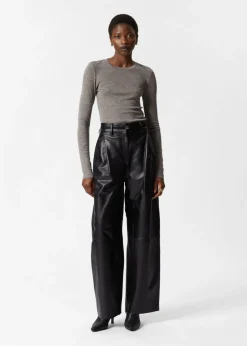 & Other Stories Sets & Suits | Pants | Metallic Leather Trousers