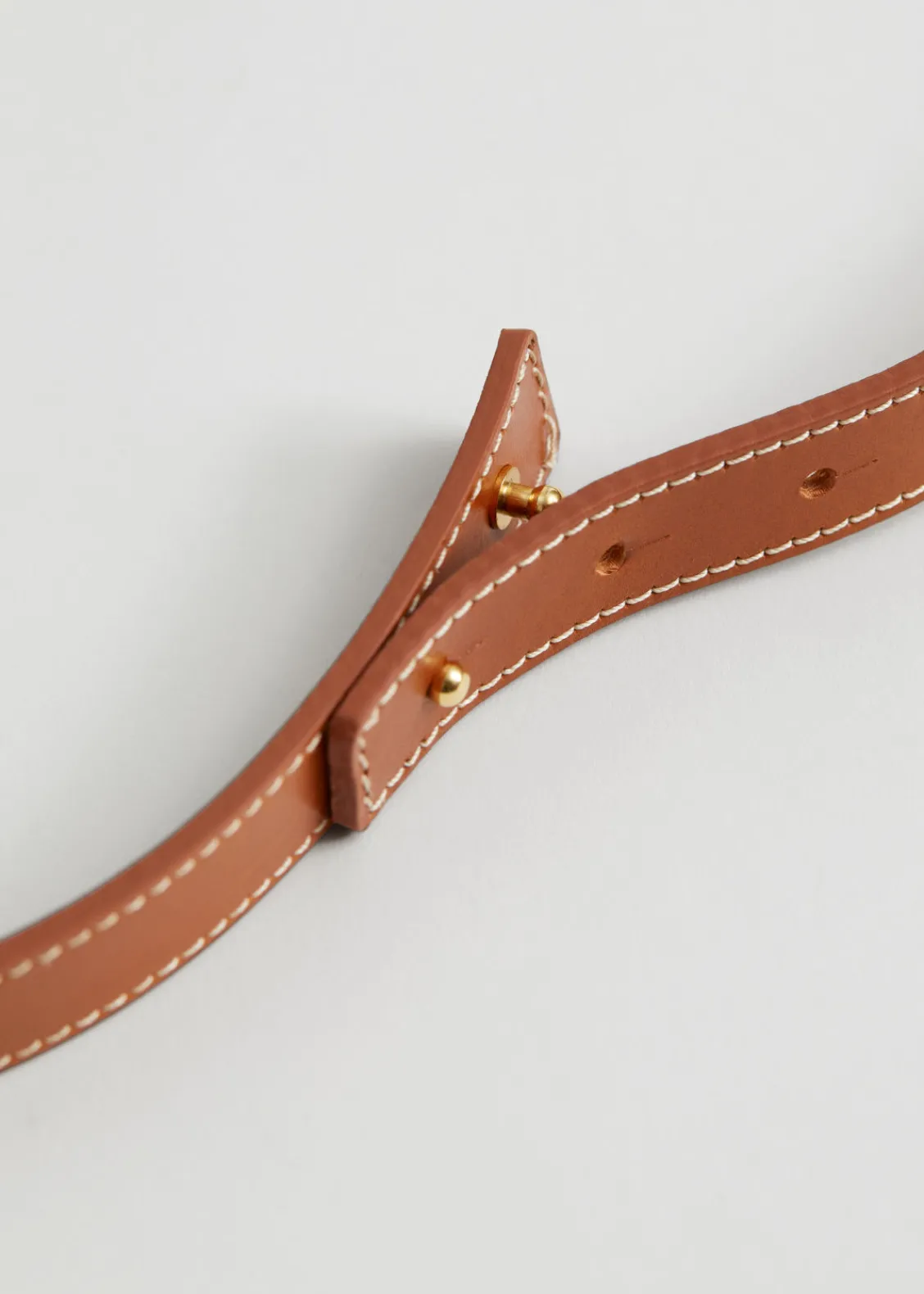 & Other Stories Belts | Mid-Waist Leather Belt