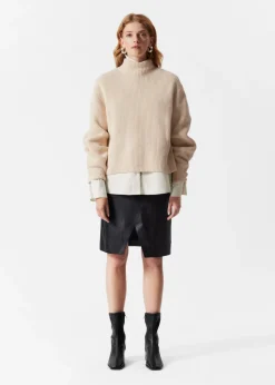 & Other Stories Sweaters & Knits | Mock Neck Merino Sweater