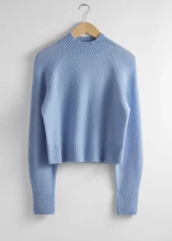 & Other Stories Sweaters & Knits | Mock Neck Wool Sweater