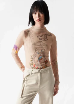 & Other Stories Tops | Mock-Neck Top