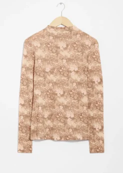 & Other Stories Tops | Mock-Neck Top