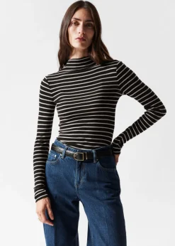 & Other Stories Tops | Mock-Neck Top