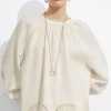 & Other Stories Swimwear | Sets & Suits | Open-Back Linen Blouse White