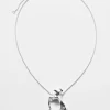 & Other Stories Necklaces | Organic-Shaped Necklace Silver