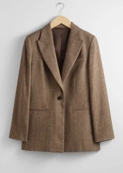 & Other Stories Blazers & Vests | Outerwear | Oversized Blazer Brown