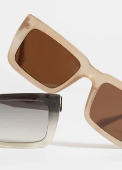 & Other Stories Sunglasses | Oversized Square-Frame Sunglasses
