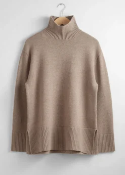 & Other Stories Sweaters & Knits | Oversized Turtleneck Merino Sweater