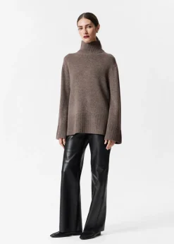 & Other Stories Sweaters & Knits | Oversized Turtleneck Wool Sweater