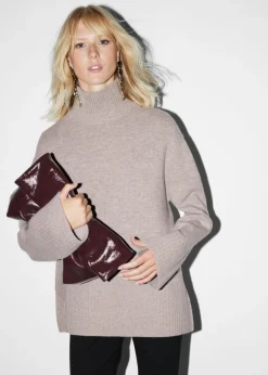 & Other Stories Sweaters & Knits | Oversized Turtleneck Wool Sweater