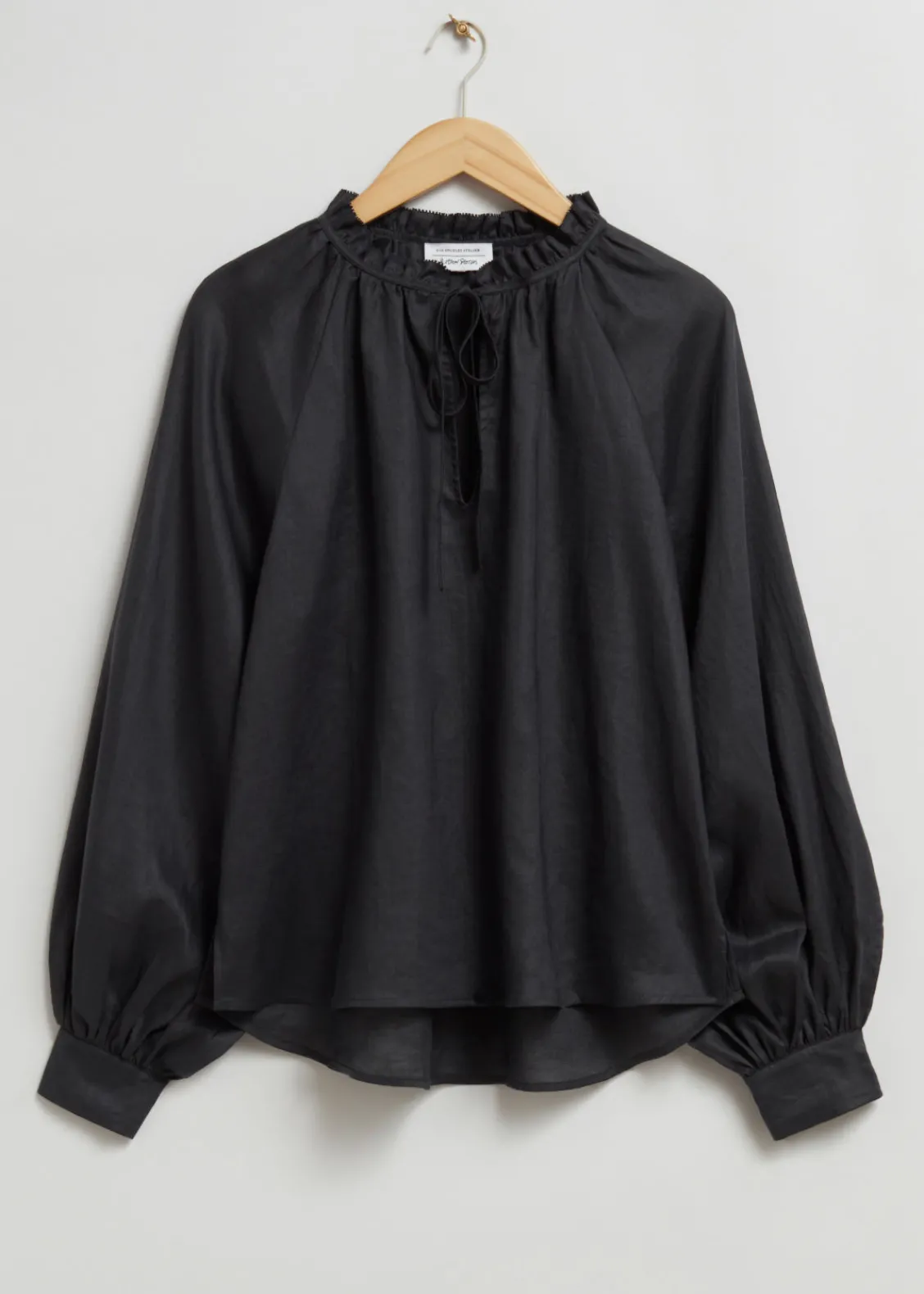 & Other Stories Blouses & Shirts | Oversized Voluminous Sleeve Blouse