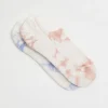 & Other Stories Lingerie | 2-Pack Tie-Dye Step Socks Light blue/Beige