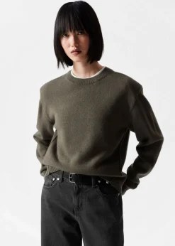 & Other Stories Sweaters & Knits | Padded-Shoulder Merino Jumper