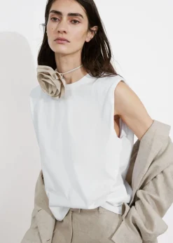 & Other Stories Tops | Padded-Shoulder Tank Top